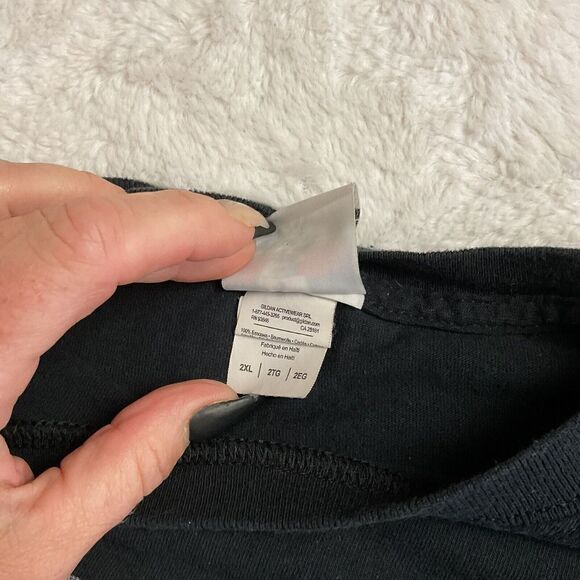 NFL Cleveland Browns T Shirt Men's 2X Black Big Front Graphic‎ 100% Cotton - Picture 4 of 9